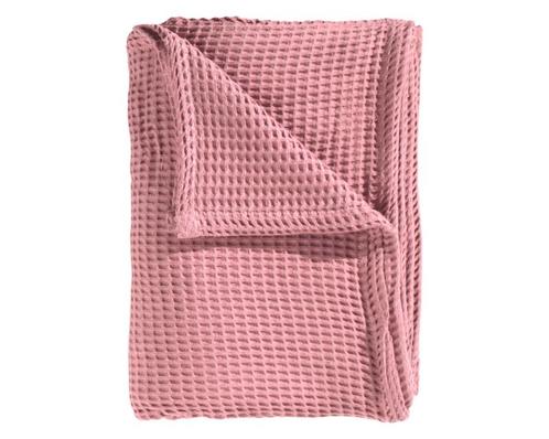 Heckettlane Wafel Sprei Baby Pink, Huis en Inrichting, Slaapkamer | Beddengoed