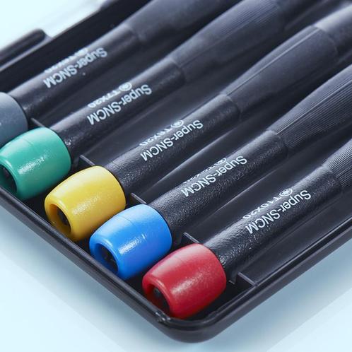 Smoos Mini torx schroevendraaierset - Smoos - Zwart, Doe-het-zelf en Bouw, Gereedschap | Handgereedschap, Ophalen of Verzenden