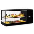 Tapasvitrine | LOGIC | Zwart | 4x 1/3 GN | +2°C/+6°C |, Verzenden, Nieuw in verpakking