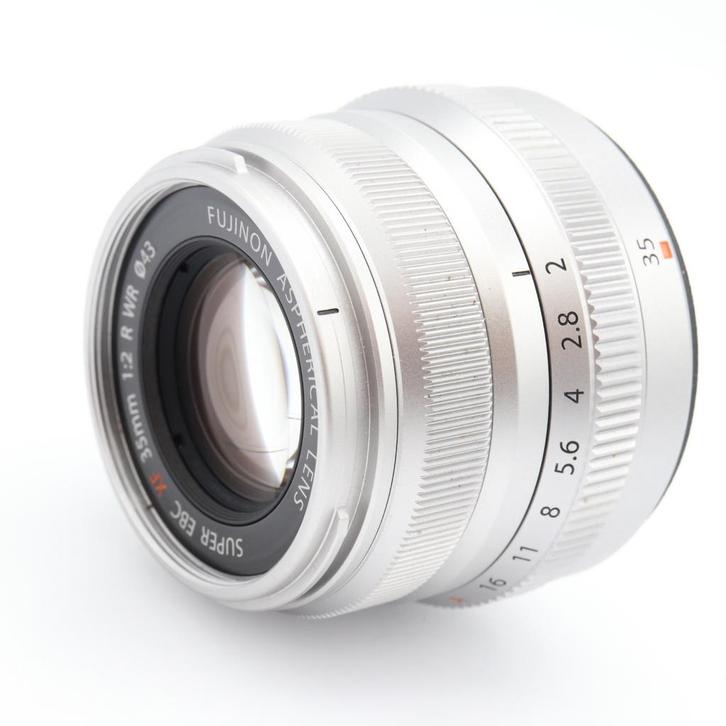Fujifilm XF 35mm f/2 R WR zilver | Tweedehands, TV, Hi-fi & Vidéo, Photo | Lentilles & Objectifs, Envoi