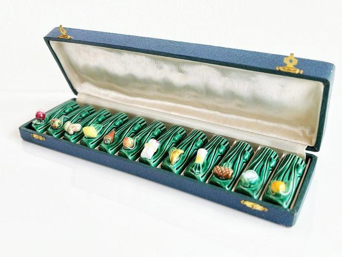 Bestekset voor 12 personen - Keramiek, Antiek en Kunst, Antiek | Meubels | Tafels