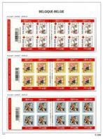 Belgique 2007 - Tous les livrets de cette édition sur les, Gestempeld