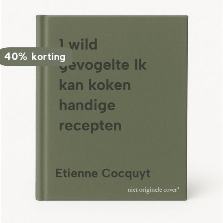 1 wild gevogelte Ik kan koken handige recepten 9789054370024, Boeken, Kookboeken, Zo goed als nieuw, Verzenden