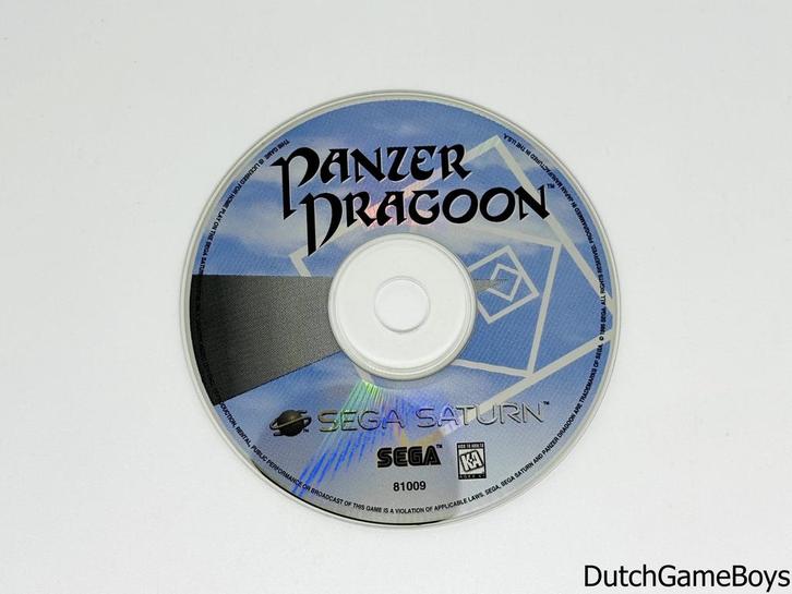 Sega Saturn - Panzer Dragoon - CD Only - USA, Games en Spelcomputers, Games | Overige, Gebruikt, Verzenden