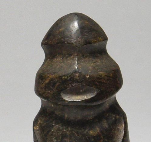 Mezcala, deelstaat Guerrero, Mexico Steen Antropomorf idol., Verzamelen, Mineralen en Fossielen