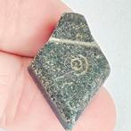 Oudwest-Aziatisch, Bactrisch Schist Zeldzame kralenamulet, Antiek en Kunst