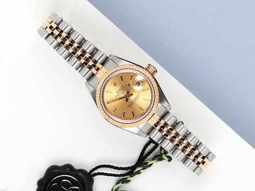 Rolex Lady-Datejust 26 69173 uit 1997, Bijoux, Sacs & Beauté, Montres | Femmes, Envoi