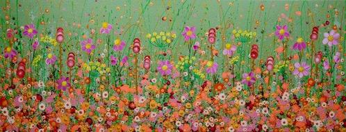 Valentina Pufe - Blooming Field  16, Antiek en Kunst, Kunst | Schilderijen | Modern
