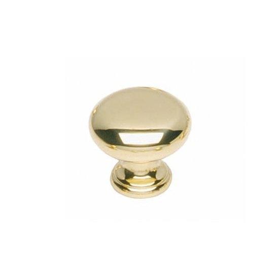 Meubelknop paddenstoel 40 mm messing gelakt - Intersteel, Bricolage & Construction, Serrurerie de bâtiment & Dispositif de fermeture