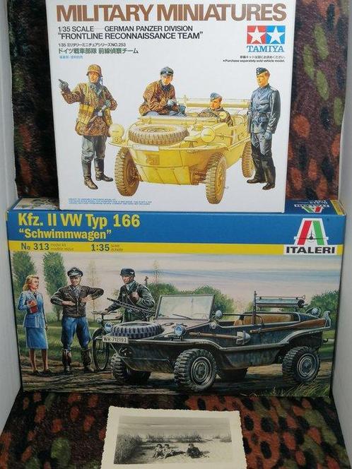 Tamiya + Italeri - Jouet Lotto Germania 1939/45 con 5 kit, Kinderen en Baby's, Speelgoed | Overig