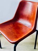 Chaise décole - Glad leder, Antiek en Kunst