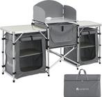 2dekans | Grote Inklapbare Campingkeuken Garda - 175 x 40 x, Ophalen of Verzenden, Nieuw
