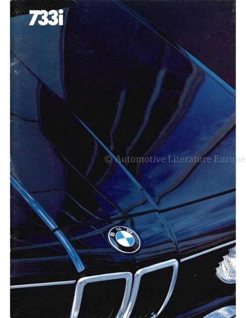 1982 BMW 7 SERIE BROCHURE NEDERLANDS, Livres, Autos | Brochures & Magazines