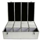 CD / DVD DJ Koffer 1000  Zilver