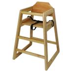 Chaise Haute Pour Enfant - Hêtre - 510(L)x510(P)x750(H)mm