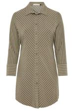 Blouse Belloya dwars streep maat 50, Kleding | Dames, Verzenden, Nieuw