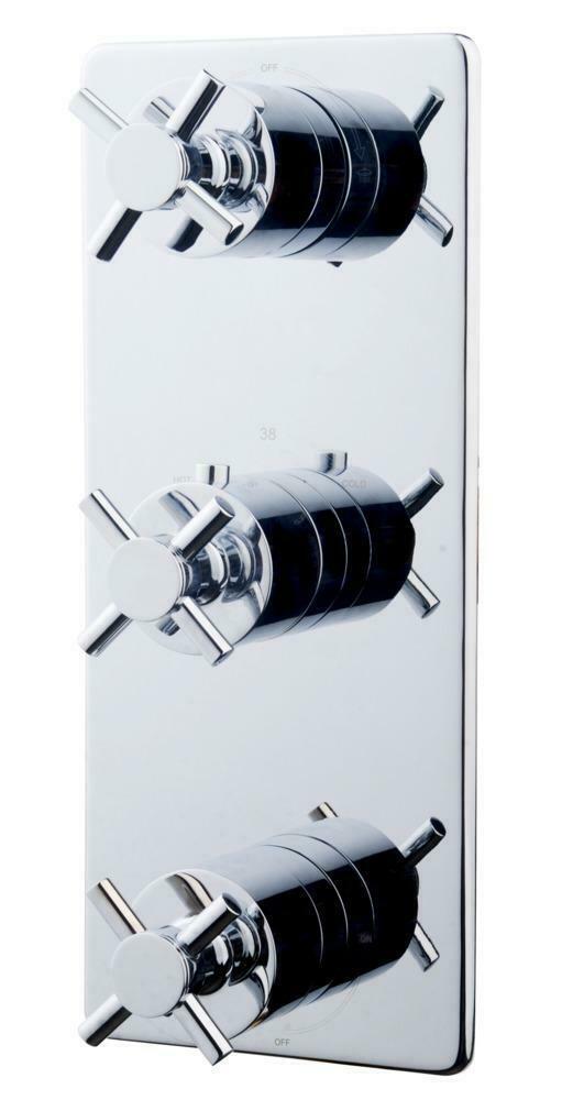 Sanifun afbouwplaat Jantis trio chroom, Doe-het-zelf en Bouw, Sanitair, Overige typen