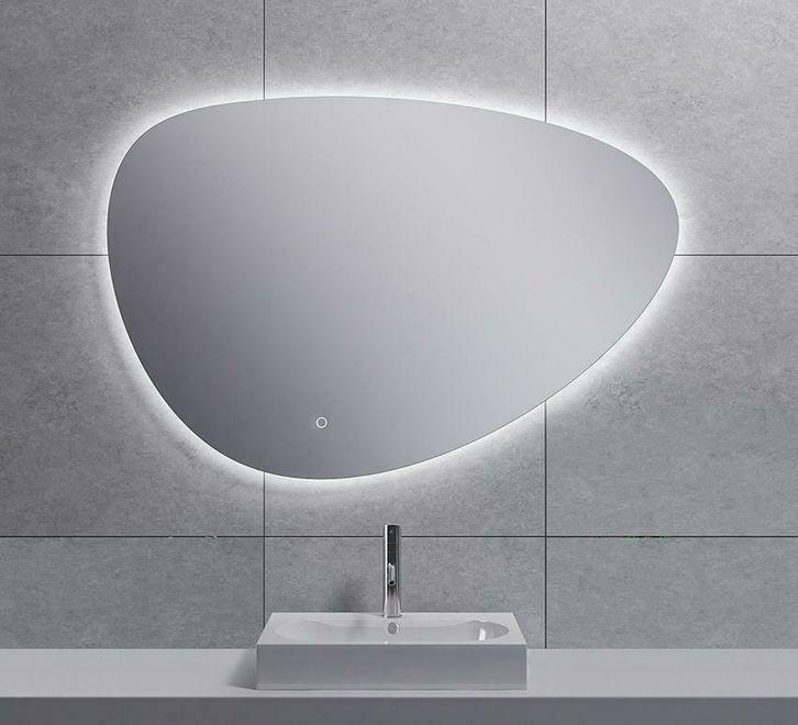 FENOME Badkamerspiegel ovaal LED verlichting touche AKTIE !!, Doe-het-zelf en Bouw, Sanitair, Overige typen, Nieuw, Glas, Verzenden