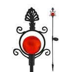 Vintage Solar Tuin Lamp Rood, Huis en Inrichting, Verzenden, Nieuw