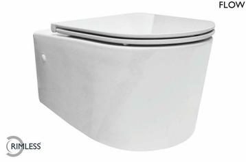 Sanifun Rimless hangtoilet Verdad 550 wit combi beschikbaar voor biedingen