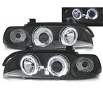 PHARES BMW E39 95-00 LED ANGEL EYES FOND NOIR, Auto-onderdelen, Verzenden, Nieuw