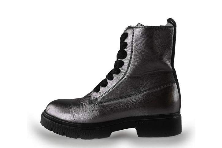 Gabor veterboots in maat 34 Zilver | 5% korting, Kinderen en Baby's, Kinderkleding | Schoenen en Sokken, Jongen of Meisje, Zo goed als nieuw