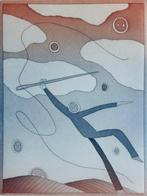 Jean-Michel Folon (1934-2005) - De fil en aiguille -, Antiek en Kunst