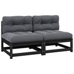 Massief Houten Tuinbank met Kussens | OP = OP | Tweede Ka..., Tuin en Terras, Tuinbanken, Verzenden, Nieuw, Hout