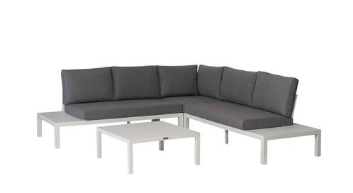 Exotan La Vida loungebank wit met aluminium frame SUPER SALE, Tuin en Terras, Tuinsets en Loungesets