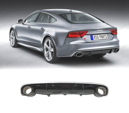 DIFFUSEUR AUDI A7 12-15 LOOK RS7 + EMBOUTS DECHAPPEMENT NOI, Auto-onderdelen, Carrosserie, Verzenden