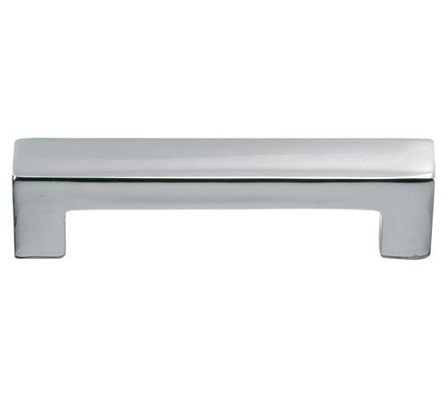 Meubelgreep Karé 96 mm glans nikkel, Doe-het-zelf en Bouw, Hang- en Sluitwerk, Klink of Kruk, Nieuw, Overige materialen