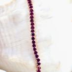 Zonder Minimumprijs - Armband Zilver - 6.60ct. tw. Granaat, Nieuw