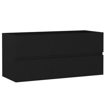 Wastafelkast Zwart 100cm | Retour Deal | -60%, Verzenden, Wastafelkast