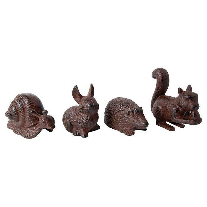 Architectonisch ornament - 2020+ - Set van 4 gietijzeren, Antiek en Kunst, Curiosa en Brocante