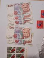 Italie. Grande lotto di monete FDC/banconote FDS/francobolli, Postzegels en Munten