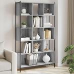 vidaXL Boekenkast 102x28x172 cm bewerkt hout grijs sonoma, Huis en Inrichting, Verzenden, Nieuw