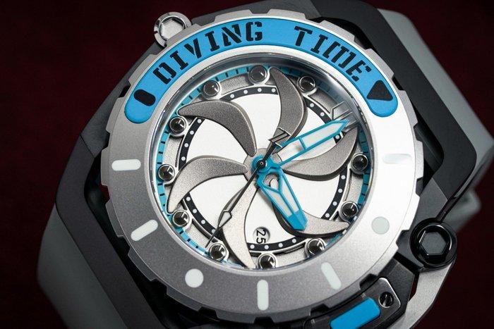 Mazzucato - Automatic Reversible Scuba - SUB06-GY312 - Heren, Bijoux, Sacs & Beauté, Montres | Hommes