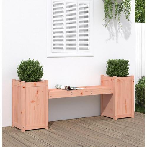 vidaXL Bankje met plantenbakken 180x36x63 cm grenenhout, Tuin en Terras, Tuinsets en Loungesets, Nieuw, Verzenden