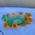 Daum - Centre de table - Rose Passion - pâte de cristal, Antiek en Kunst