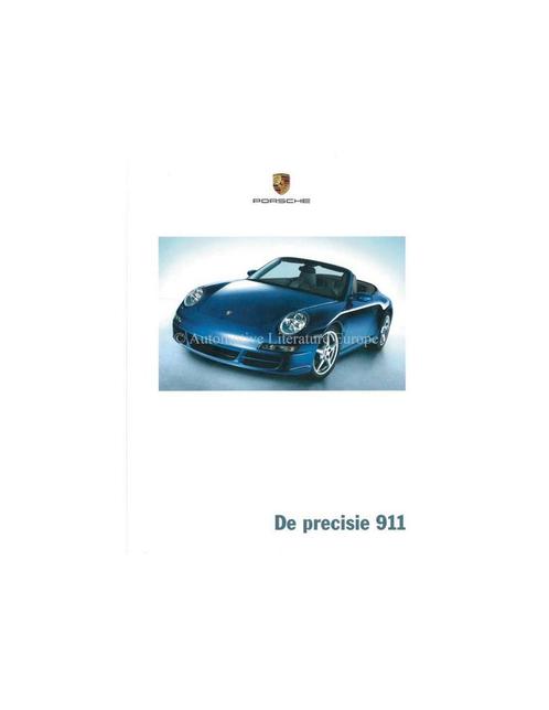 2005 PORSCHE 911 CARRERA HARDCOVER BROCHURE NEDERLANDS, Livres, Autos | Brochures & Magazines, Enlèvement ou Envoi