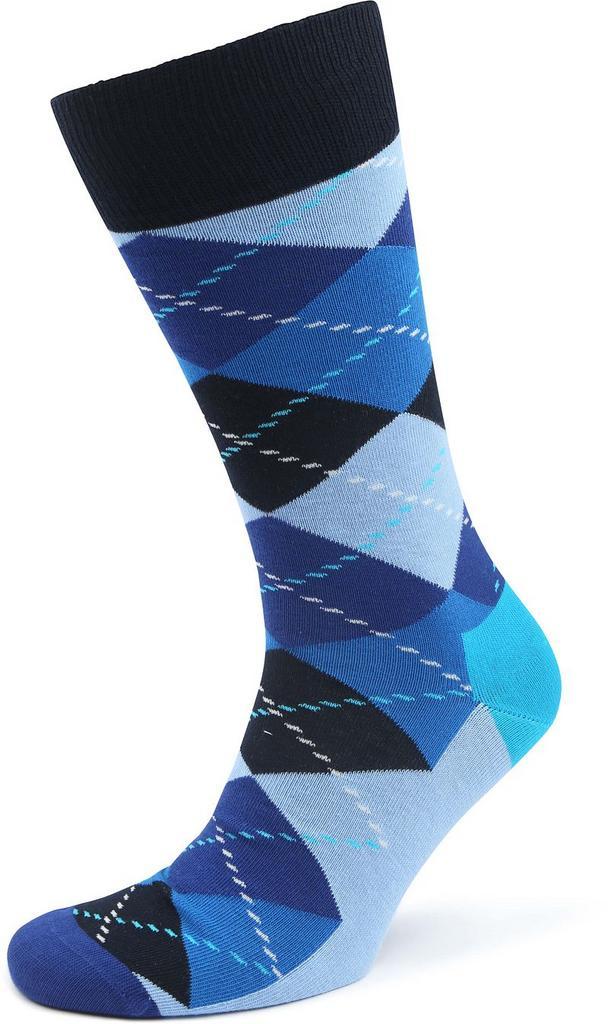 Happy Socks Sokken Argyle maat 41-46 Heren, Kleding | Heren, Sokken en Kousen, Blauw, Nieuw, Verzenden