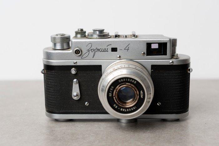 Zorki 4 & Industar 50mm f3,5 Meetzoeker camera (Zonder, Audio, Tv en Foto, Fotocamera's Analoog