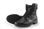 Rieker Veterboots in maat 38 Zwart | 5% extra korting, Verzenden, Jongen of Meisje, Schoenen, Zo goed als nieuw