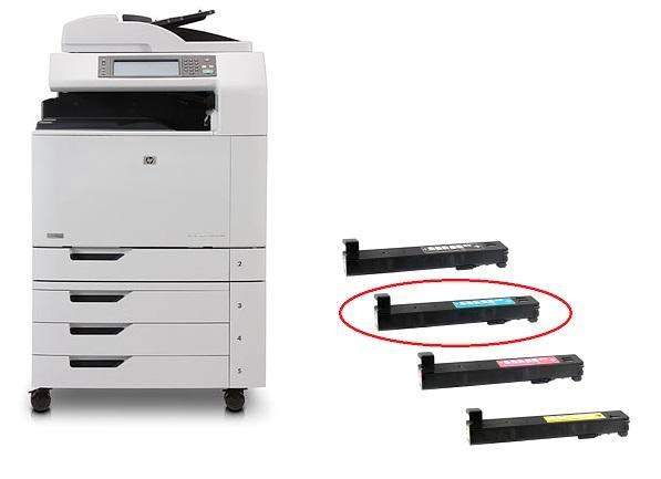 HP - HP 824A (CB381A) toner cyaan (origineel), Computers en Software, Printerbenodigdheden, Toner, Nieuw, Ophalen of Verzenden