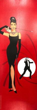 Antonio de Felipe (after) - Audrey Hepburn & James Bond 007, Antiek en Kunst