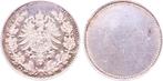 Duitsland Probe 50 Pfennig einseitiger Abschlag der Wappe..., Postzegels en Munten, Verzenden, België