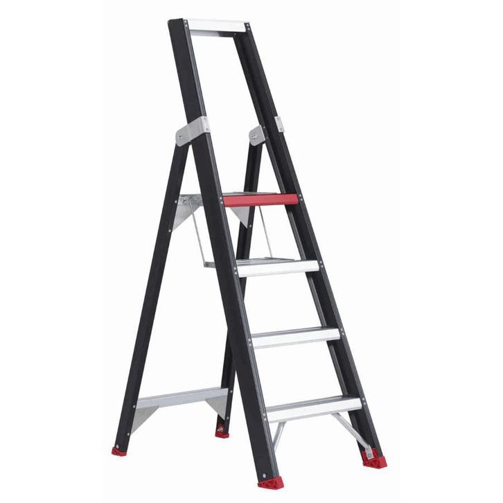 Altrex enkele trapladder Taurus 4 treden, Doe-het-zelf en Bouw, Ladders en Trappen, Trap, Nieuw, Minder dan 2 meter, Ophalen of Verzenden