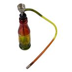 Waterpipe Bottle Rasta Leaf 16cm, Verzamelen, Rookartikelen, Aanstekers en Luciferdoosjes, Verzenden, Nieuw