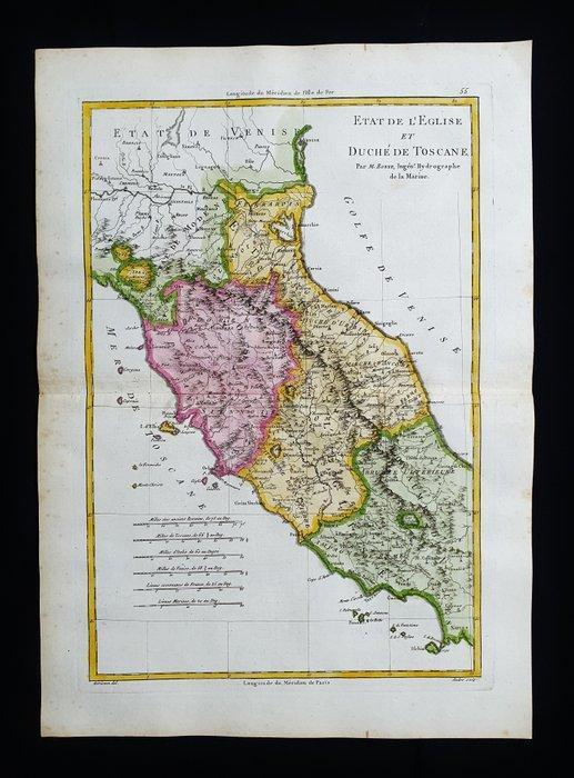 Europa - Centro Italia / Toscane / Florence / Lazio / Pisa /, Boeken, Atlassen en Landkaarten