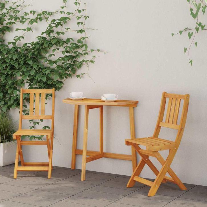 Tuinstoel Bruin | Retour Deal | 83% Korting!, Tuin en Terras, Tuinstoelen, Inklapbaar, Nieuw, Hout, Verzenden